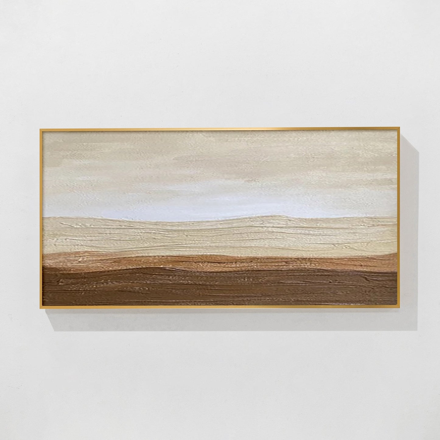 Abstact Brown Wall Art