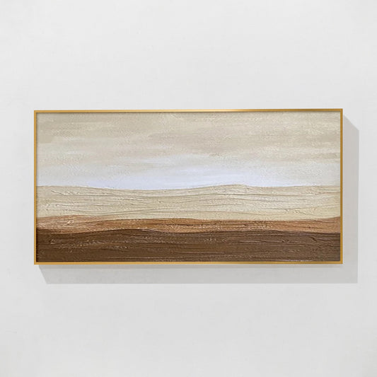Abstact Brown Wall Art