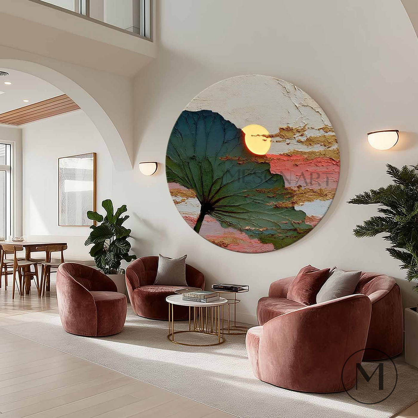 Round Wall Art #RWA014