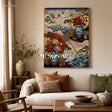 Cranes And Porcelain Harmony #UK038