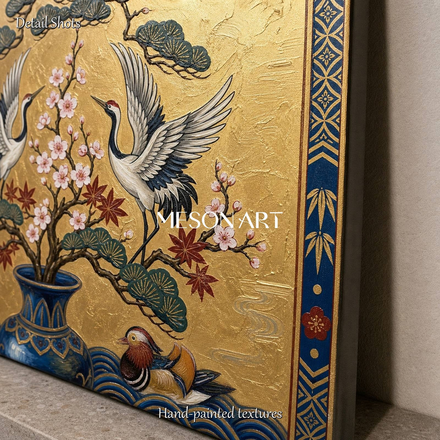 Golden Cranes Of Serenity #UK044