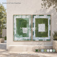 Verdant Geometric Silence #TX702