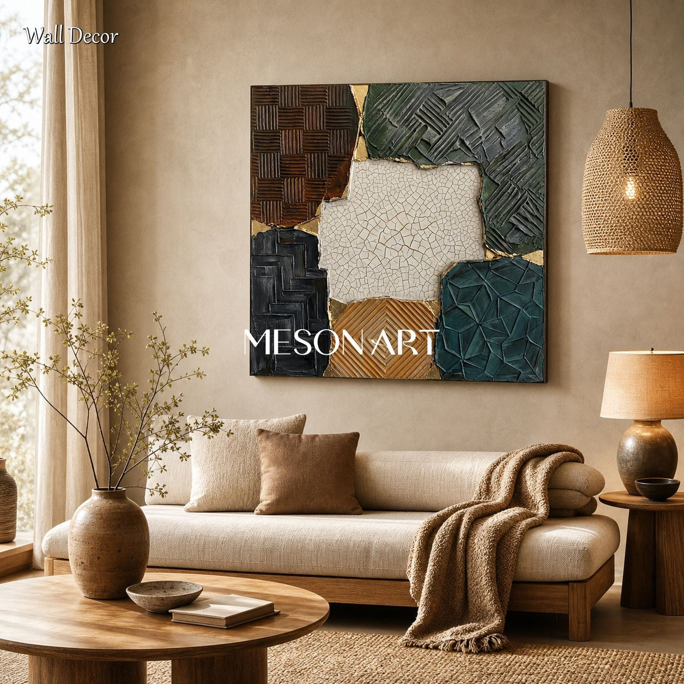 Gilded Earth Mosaic #TX665