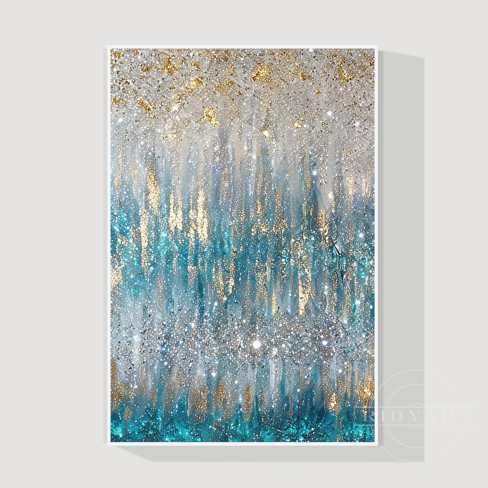 Glitter wall art_7art801