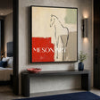 Equine Silhouette In Red #MA252