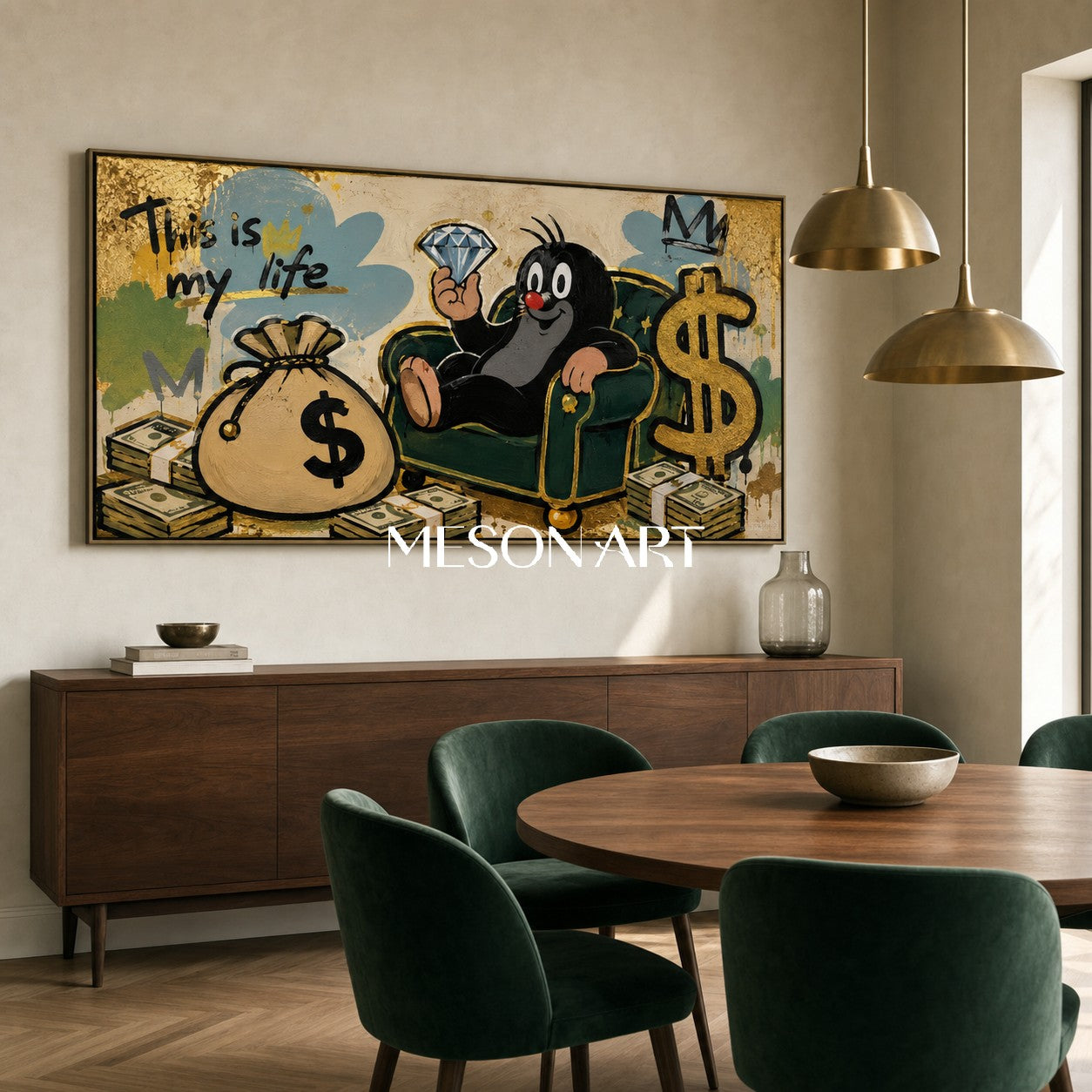 Golden Graffiti Opulence #XCL081