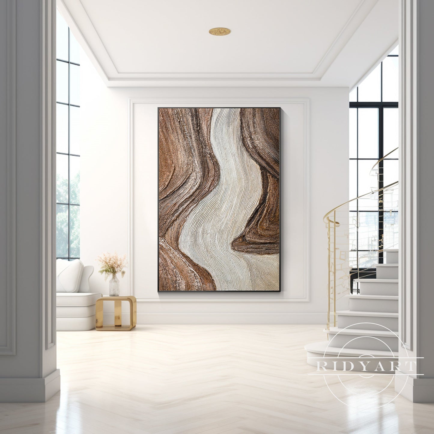 3D Textured Wabi Sabi Wall Art