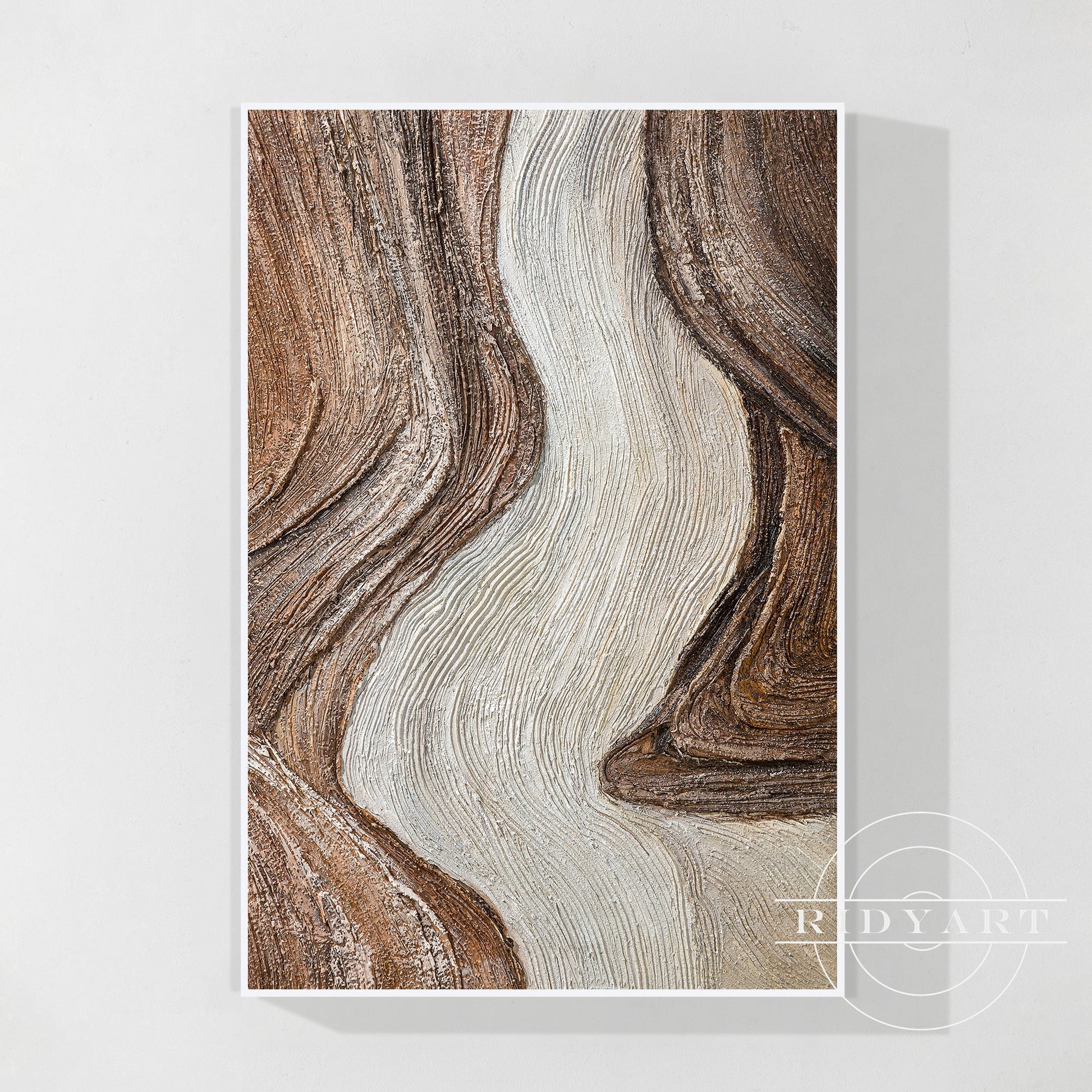 3D Textured Wabi Sabi Wall Art