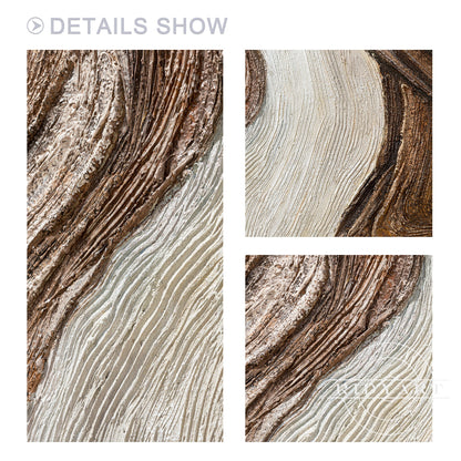 3D Textured Wabi Sabi Wall Art