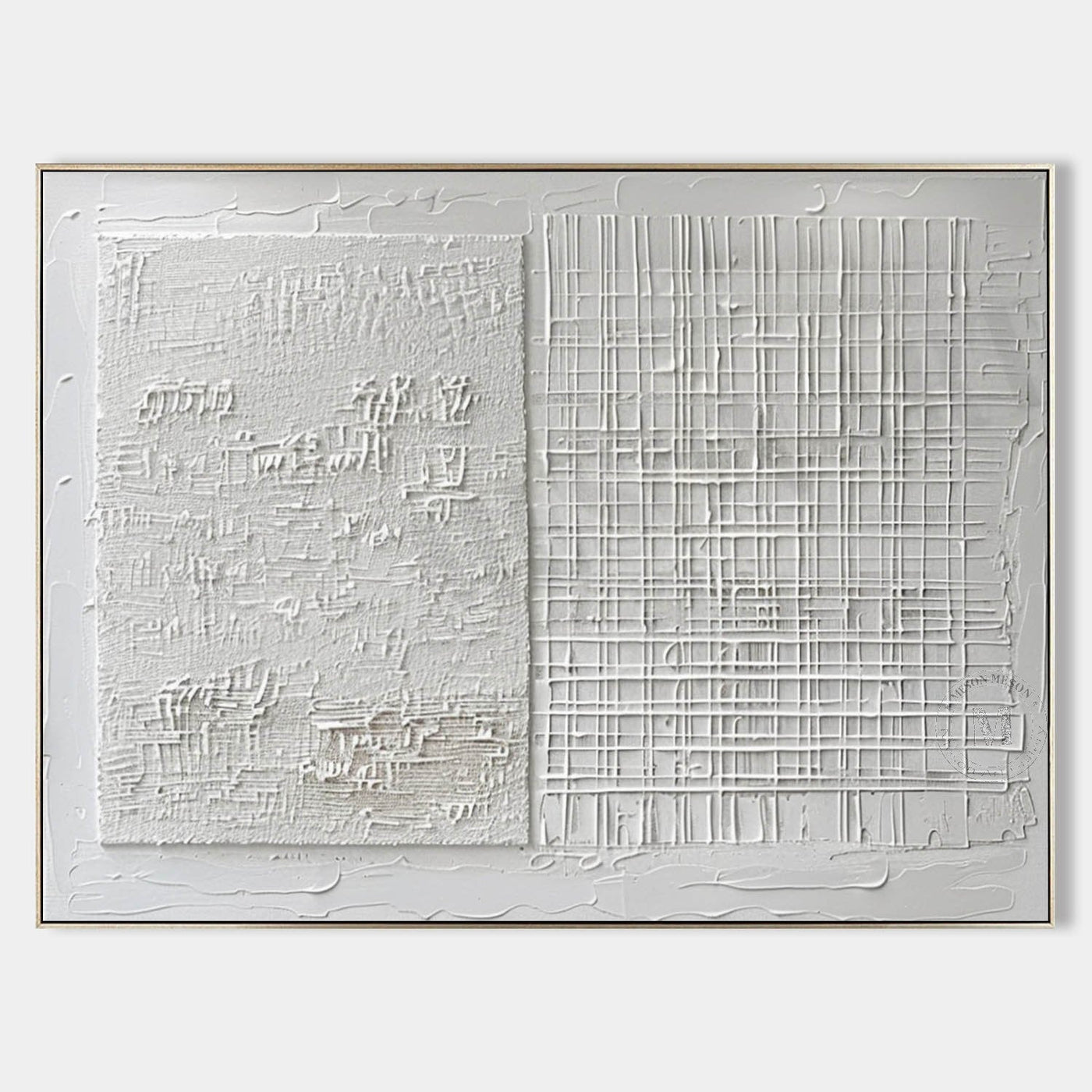 Plaster Art Texture Painting #SG359