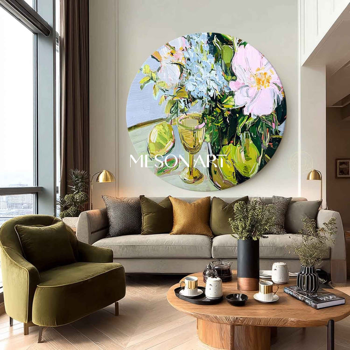 Round Wall Art #RWA034