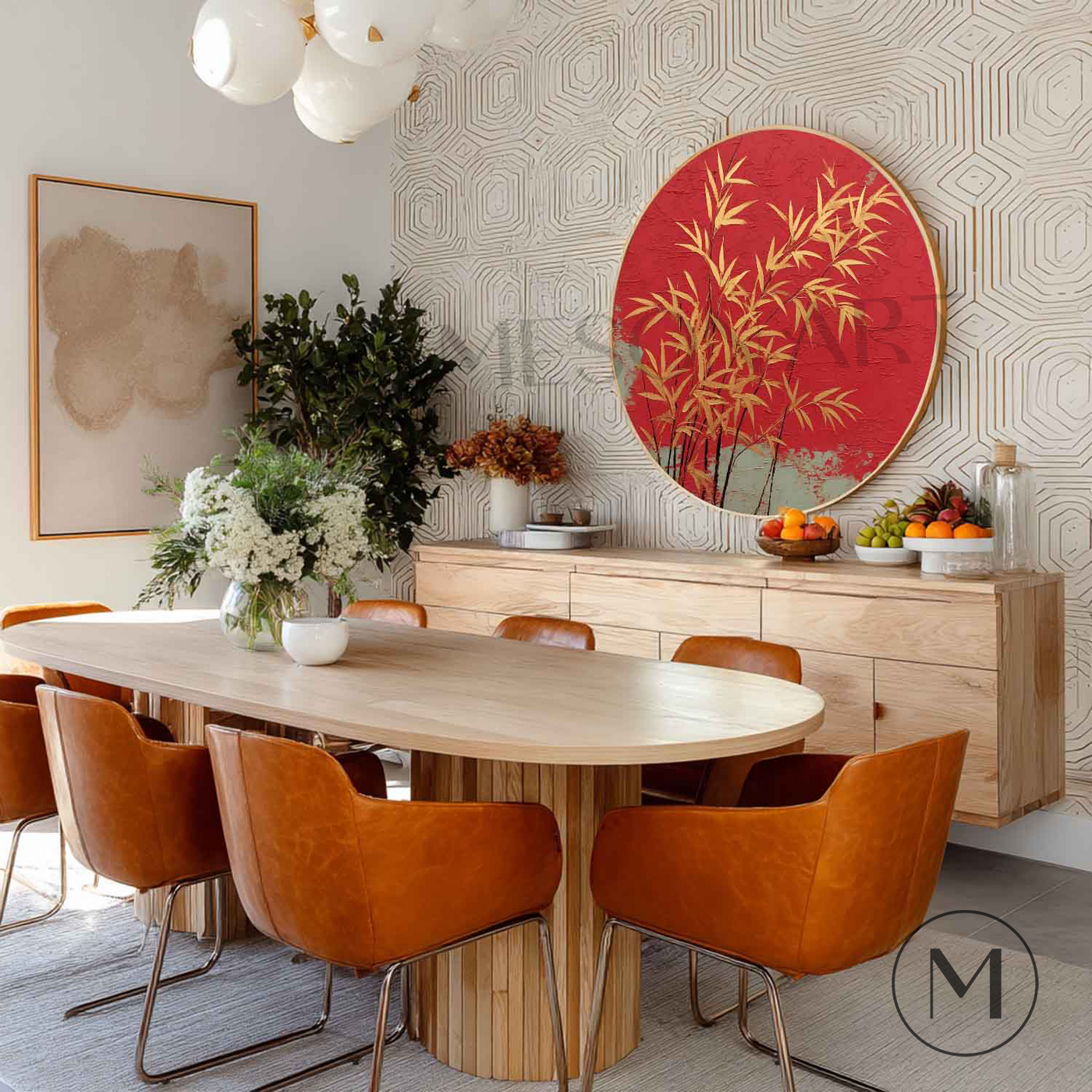 Round Wall Art #RWA002