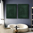 Abstract Painting Set Of 2 #SP063
