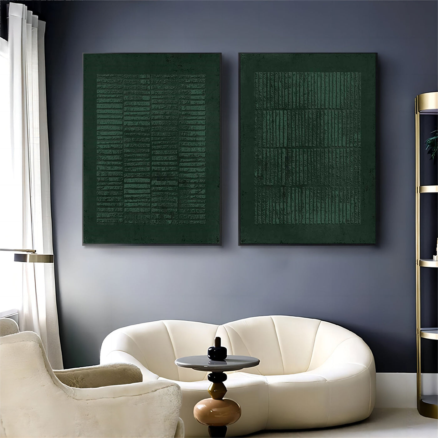 Abstract Painting Set Of 2 #SP063