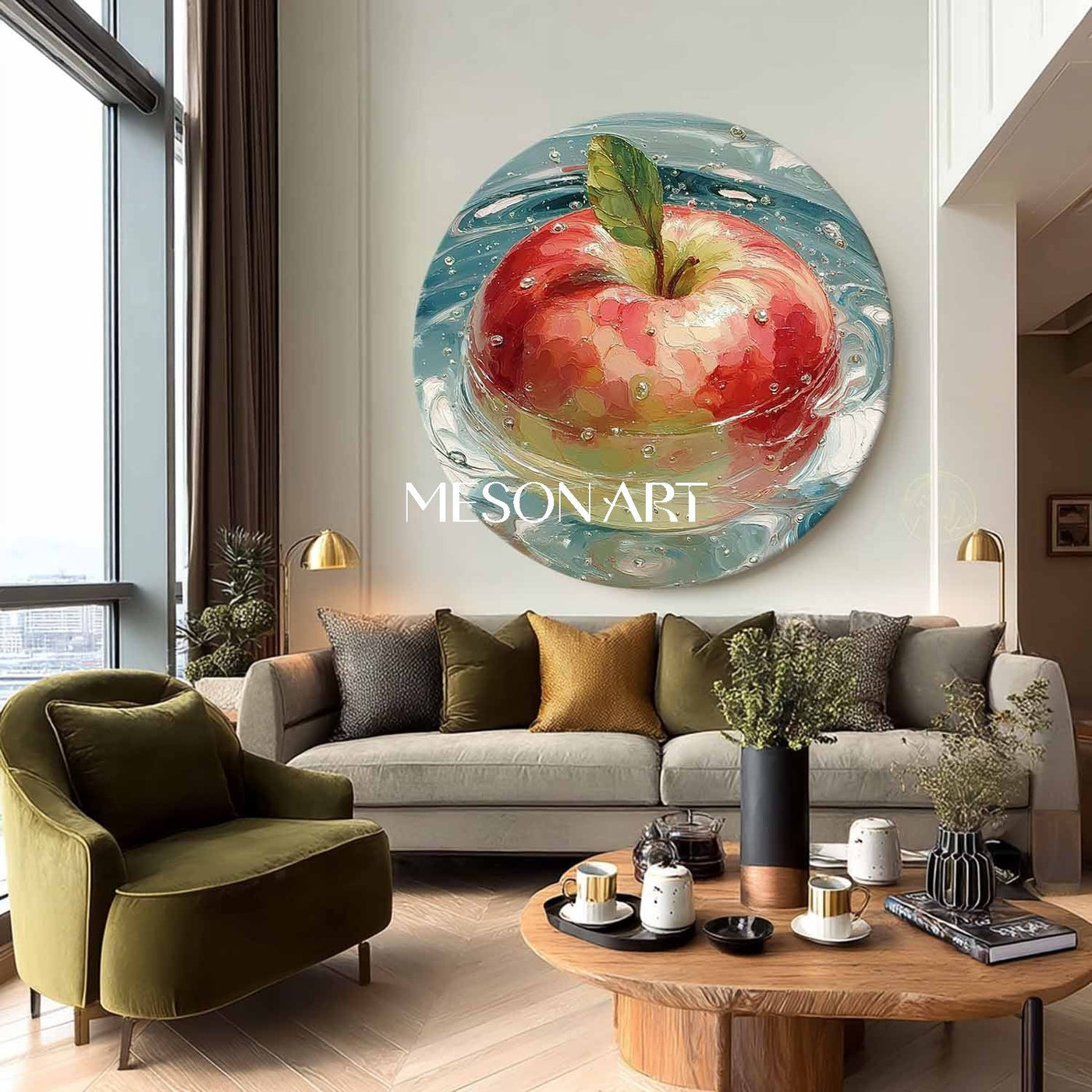 Round Wall Art #RWA039