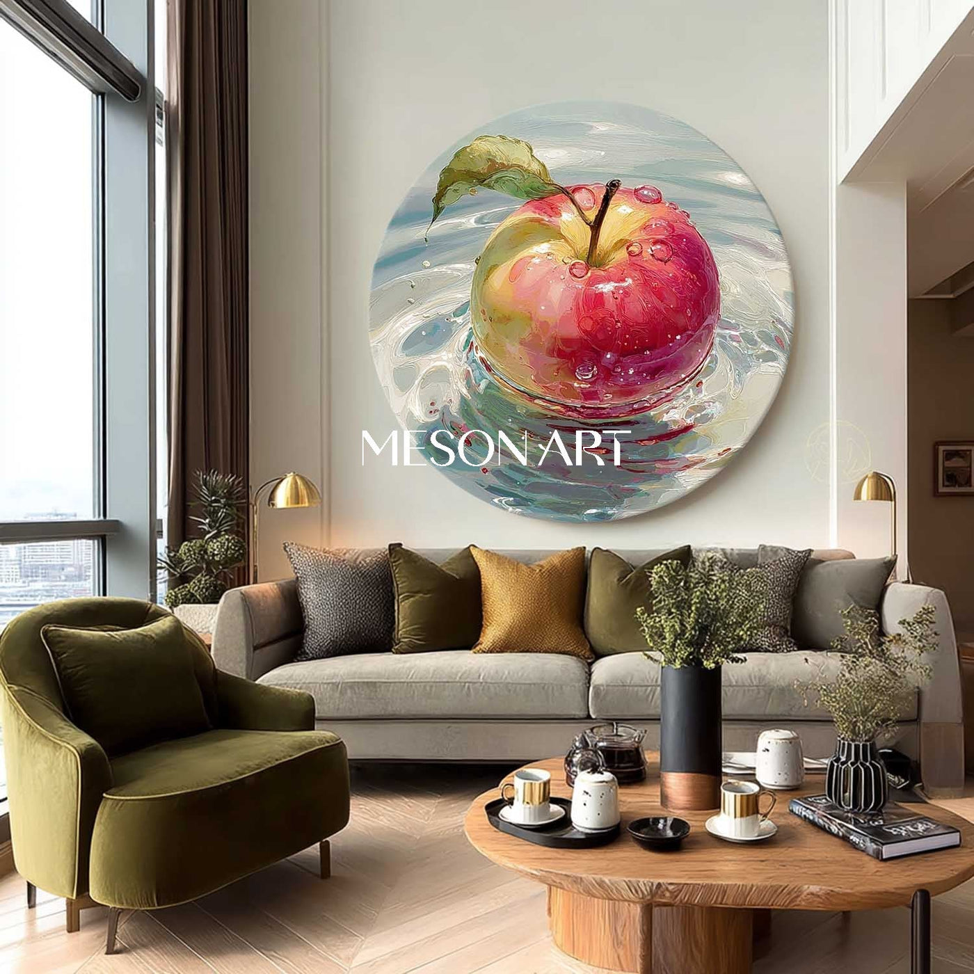 Round Wall Art #RWA040