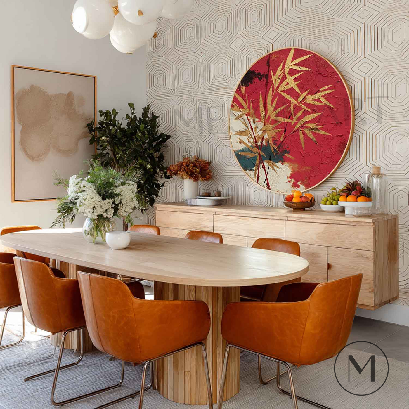Round Wall Art #RWA001