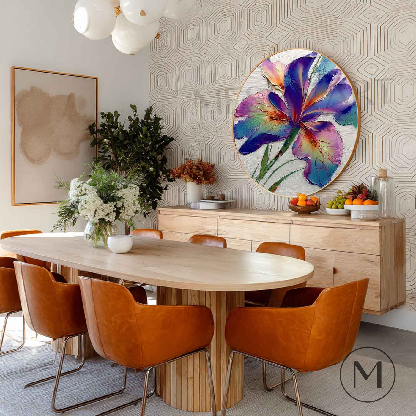 Round Wall Art #RWA003