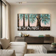 Teal Forest Reverie #LLC019