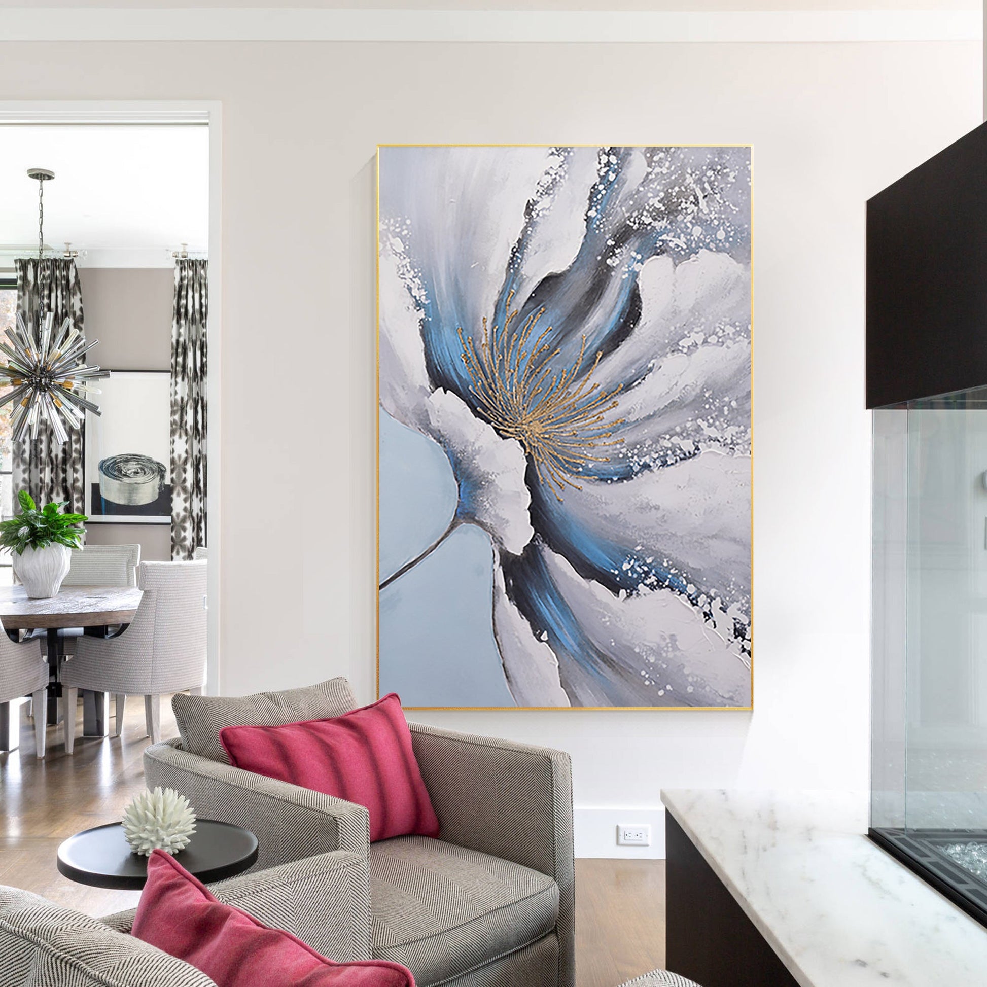 Blooming Flower wall art