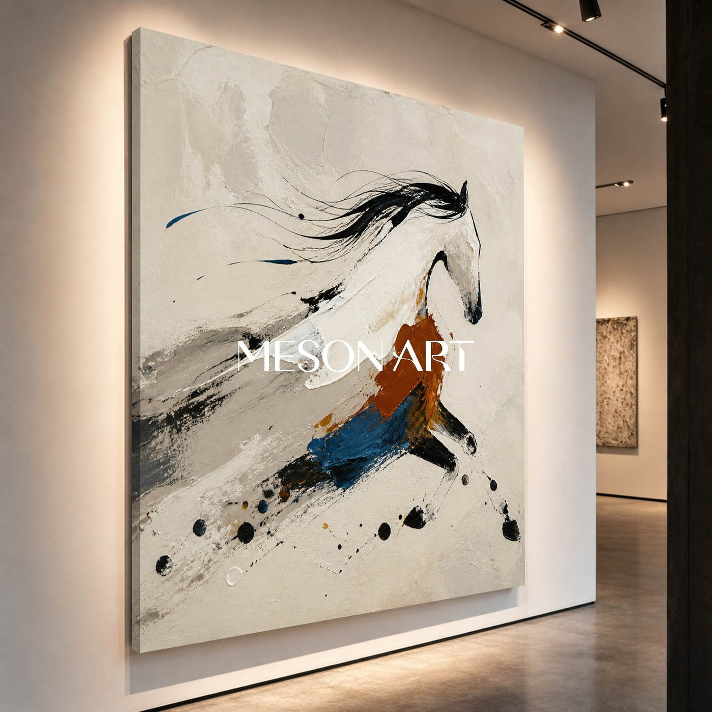 Galloping Spirit Abstract #MA282