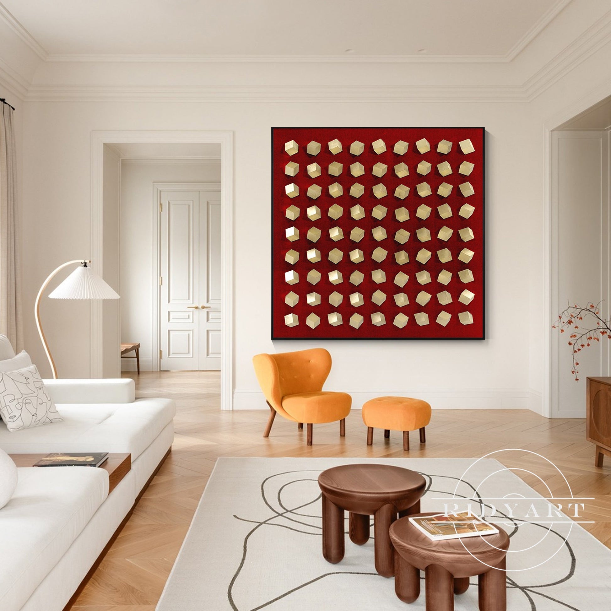 Wood wall art_7artfine054