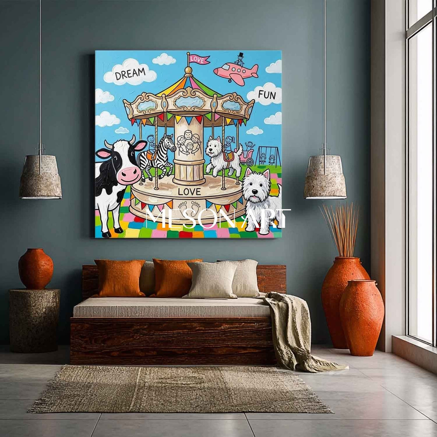 Whimsical Carousel Dreams #SA061