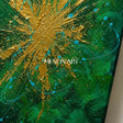 Emerald Gold Burst #AEA081