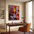 Vibrant Geometric Harmony #LLC034
