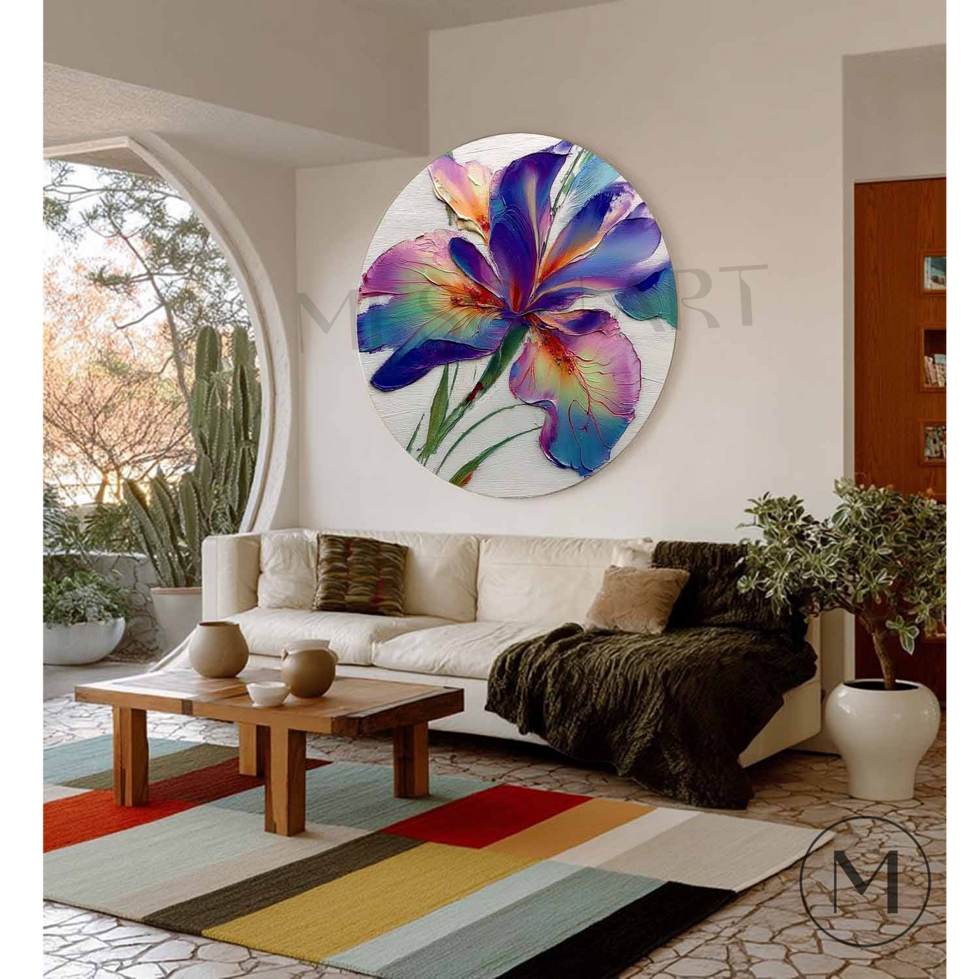 Round Wall Art #RWA003