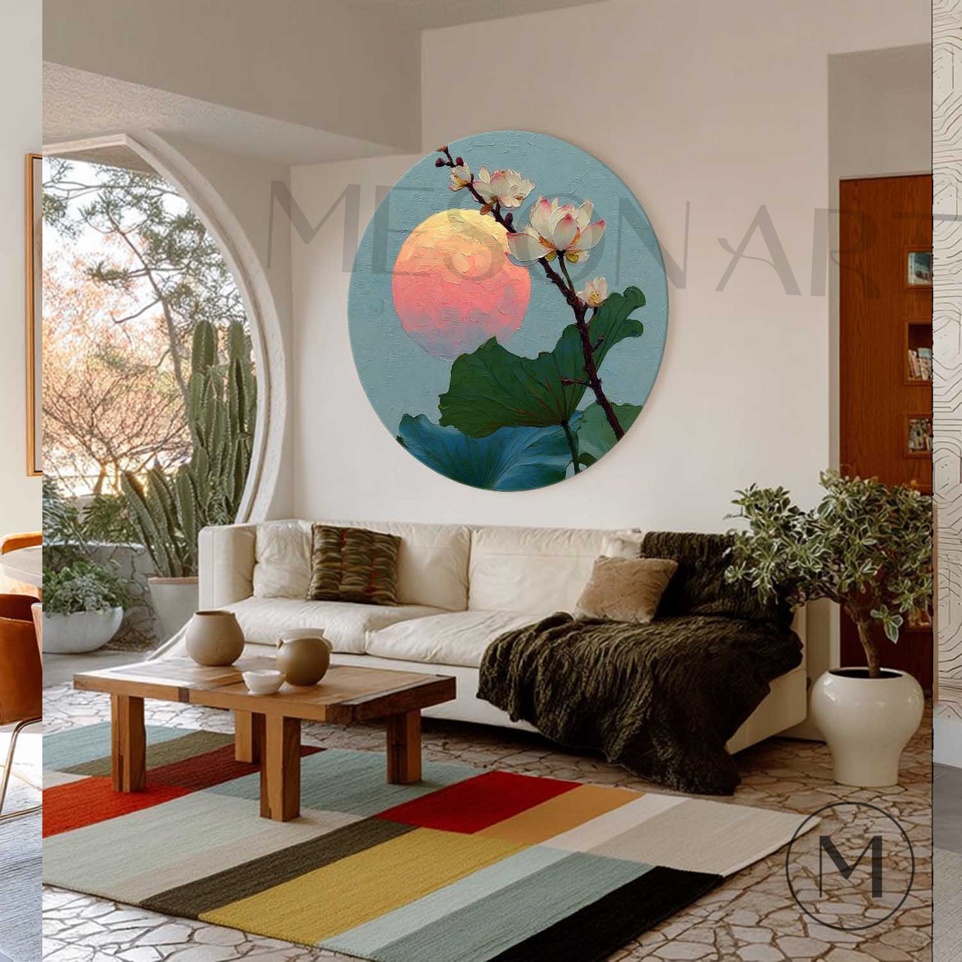 Round Wall Art #RWA008