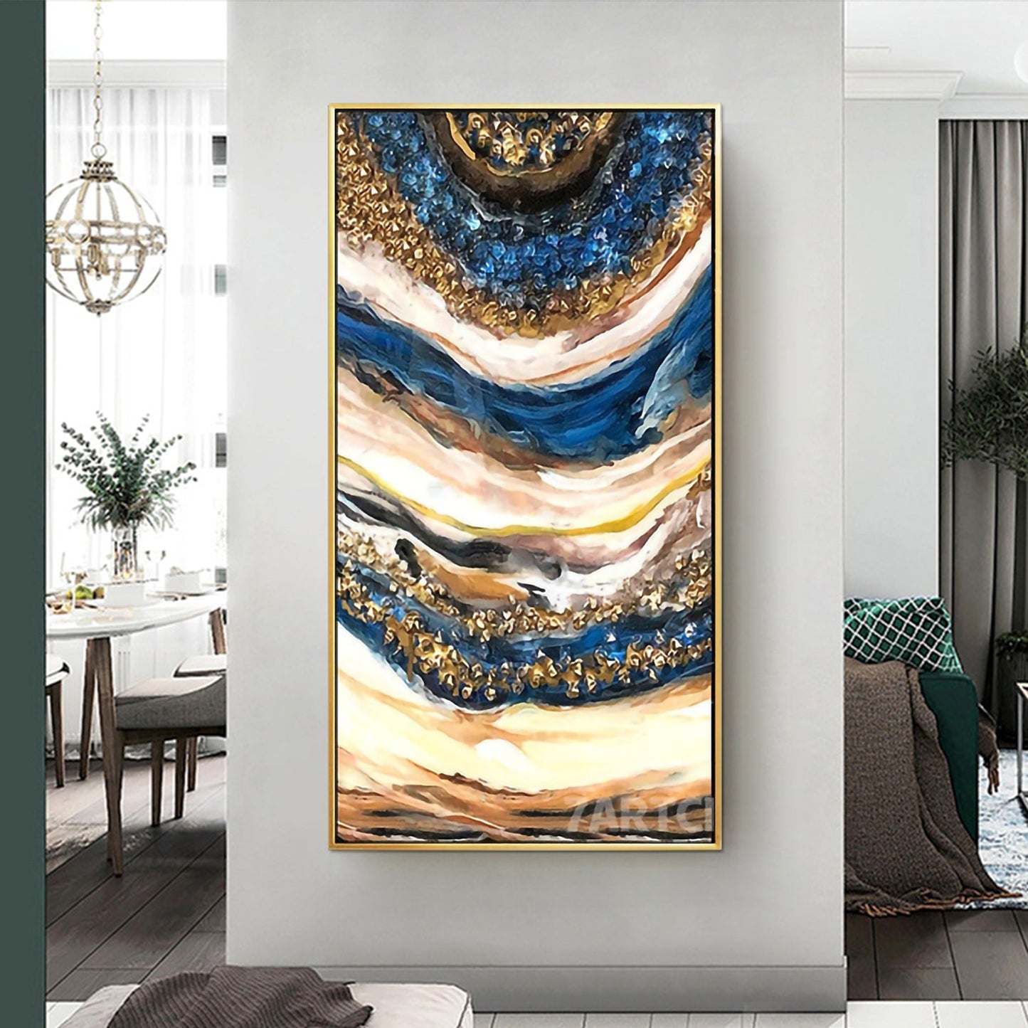 Resin wall art-X00016
