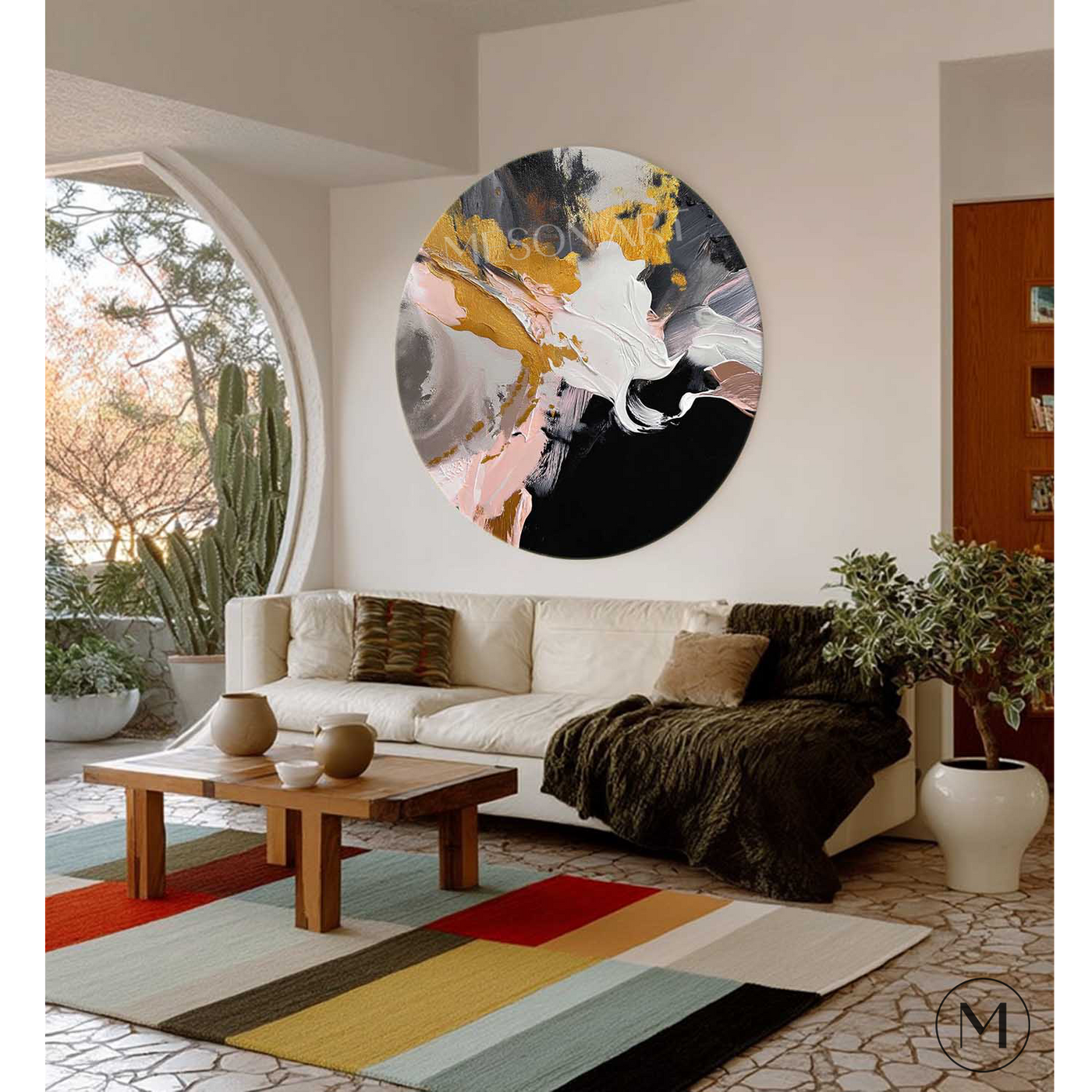Round Wall Art #RWA016