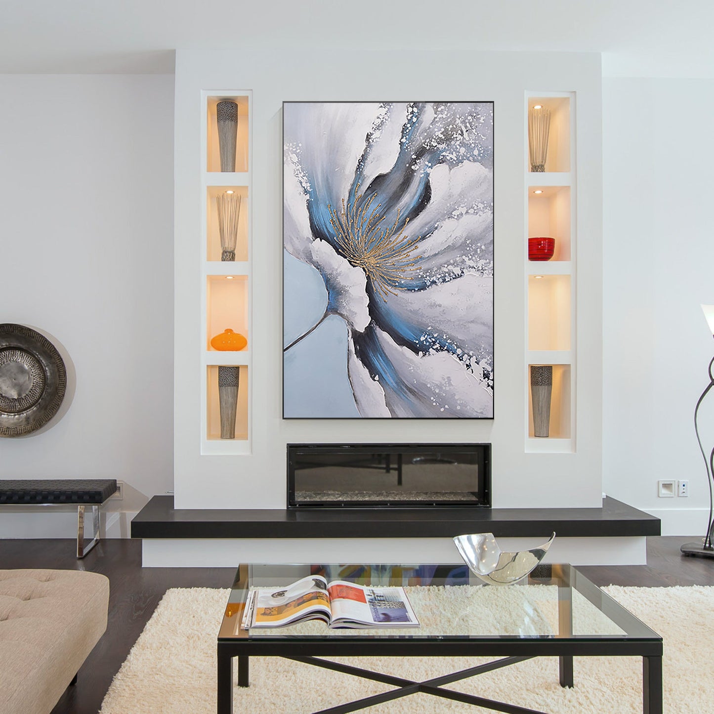 Blooming Flower wall art