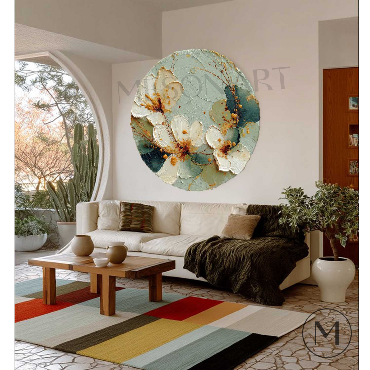 Round Wall Art #RWA005