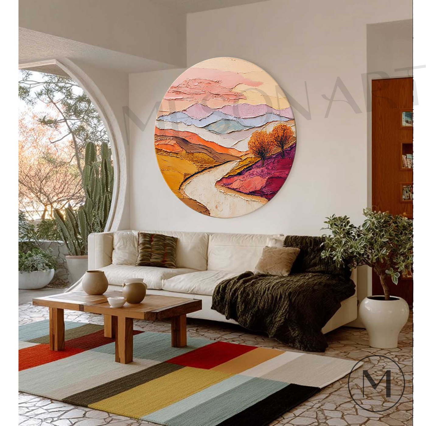 Round Wall Art #RWA007