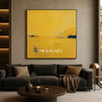 Golden Horizon Abstract #CA422