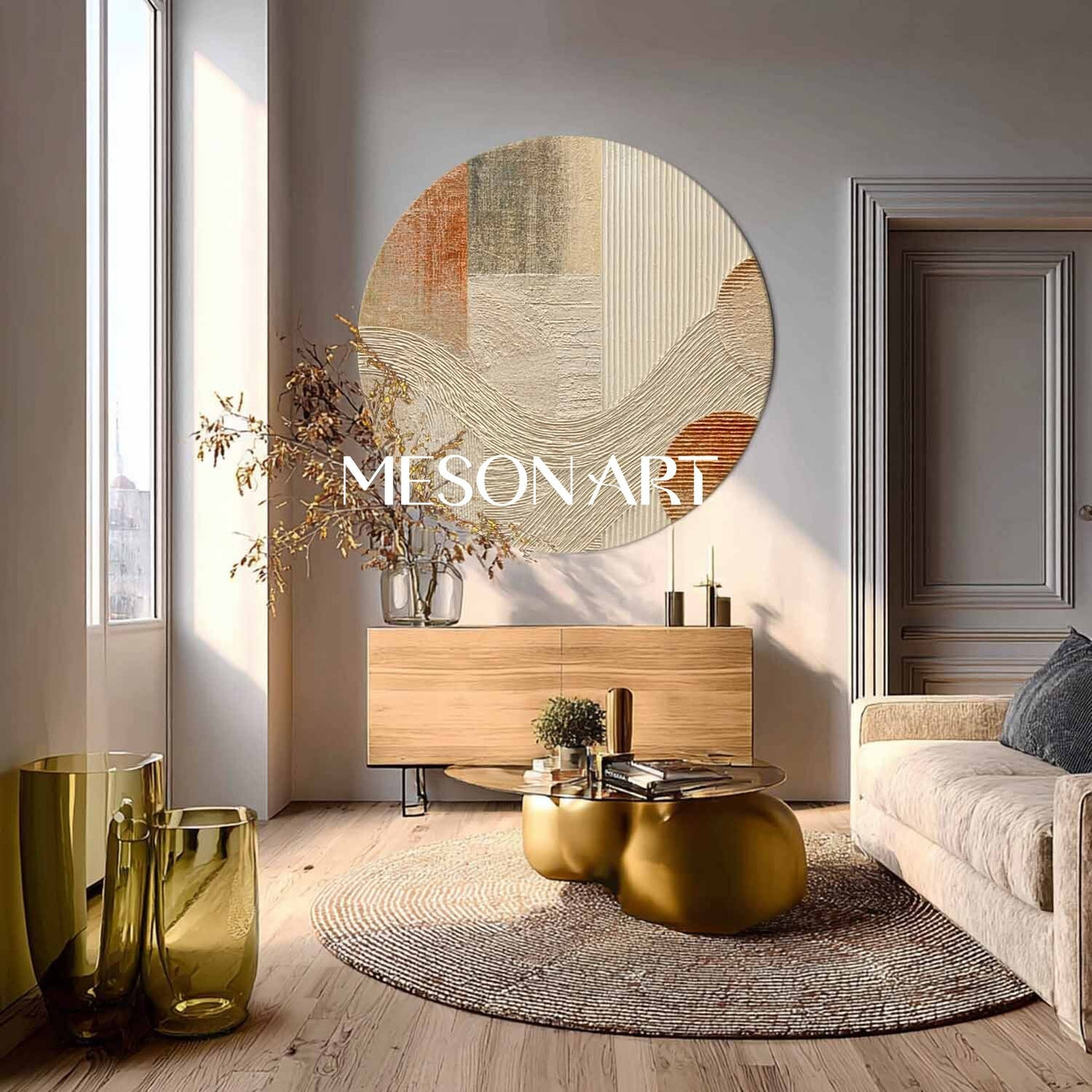 Round Wall Art #RWA023