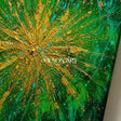 Emerald Golden Burst #AEA082