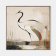 Elegant Crane Silhouette #MA276