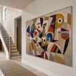 Echoes of Cubist Faces #CSQ076