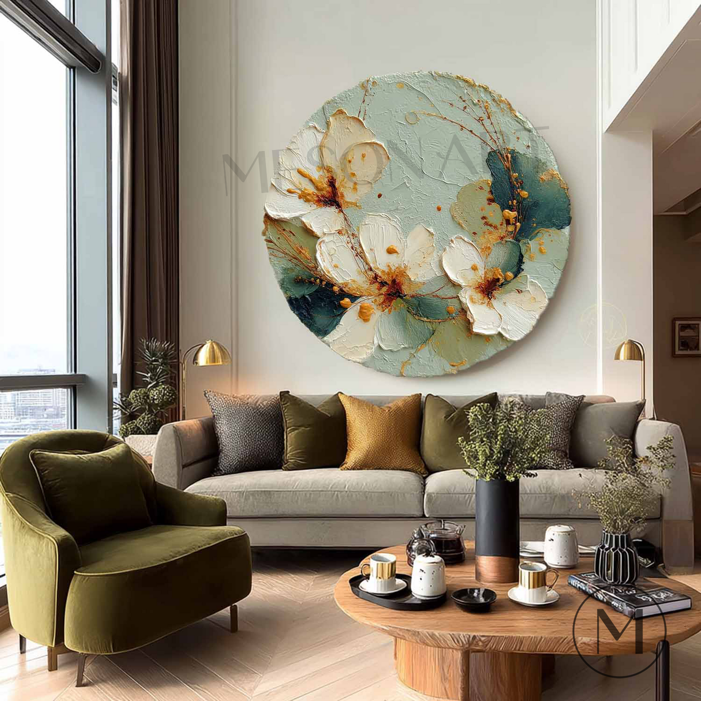 Round Wall Art #RWA005