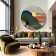 Round Wall Art #RWA014