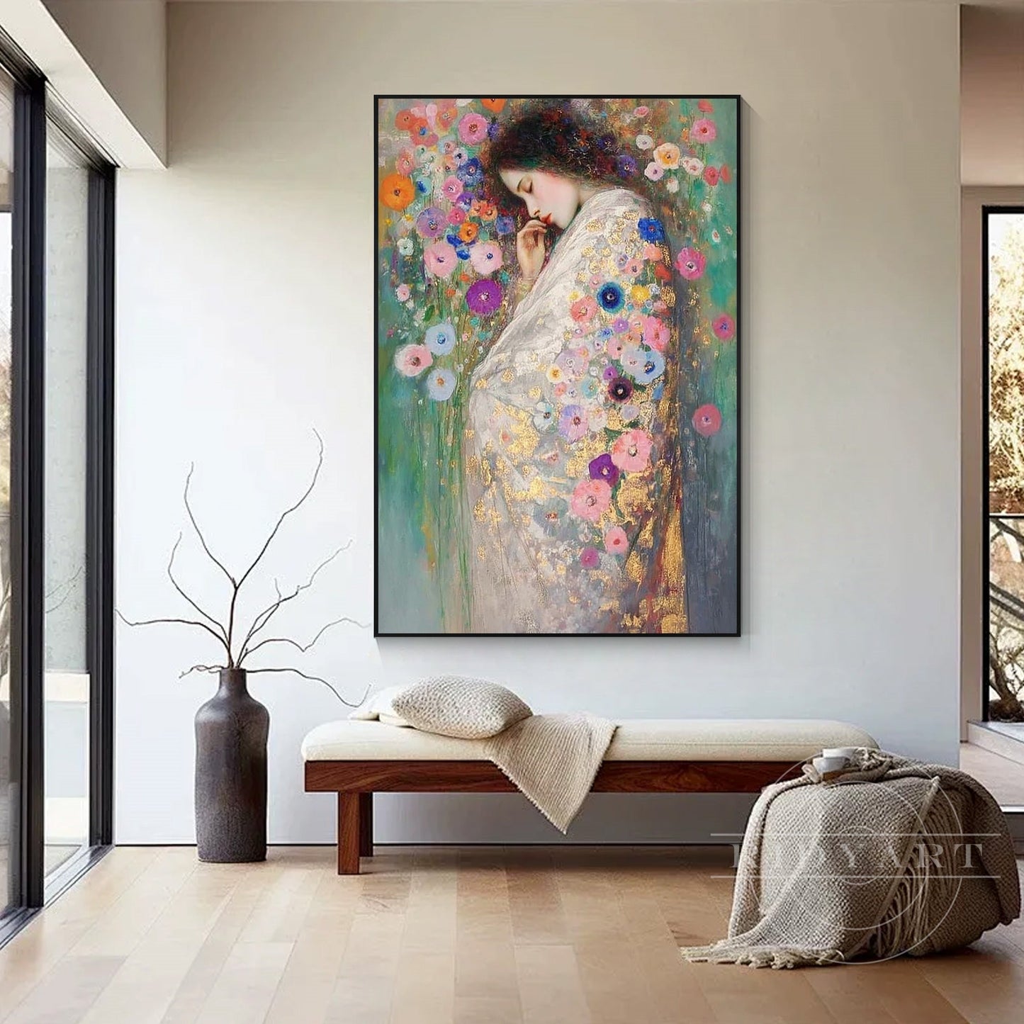 Flower wall art_7art6333