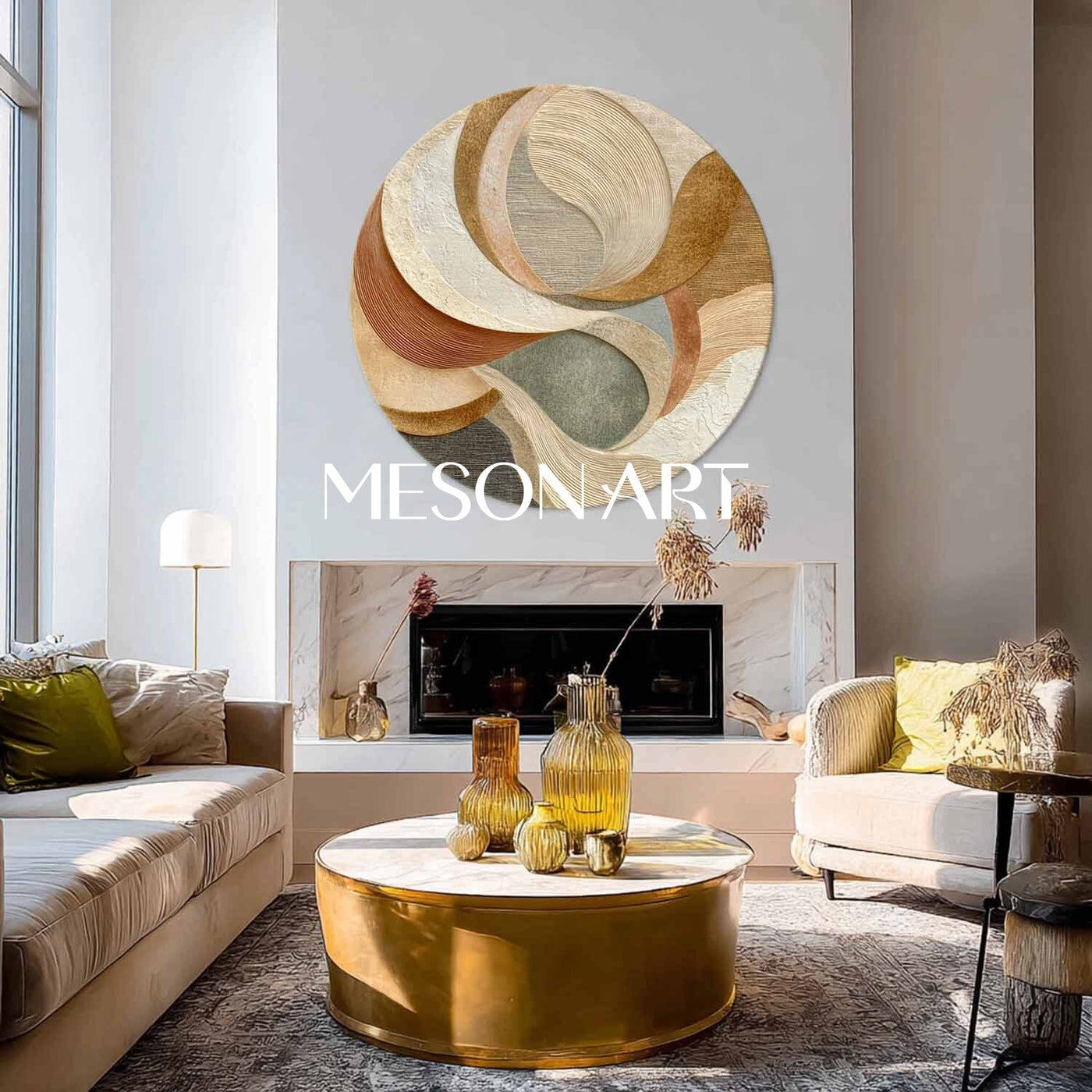 Round Wall Art #RWA028