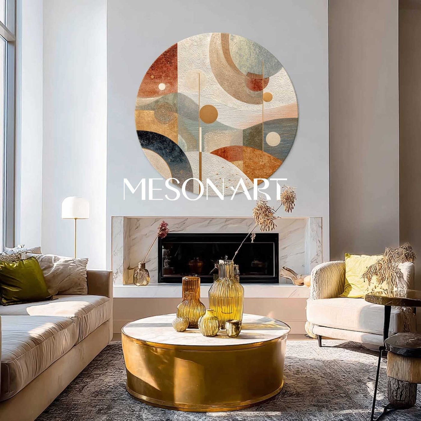 Round Wall Art #RWA025