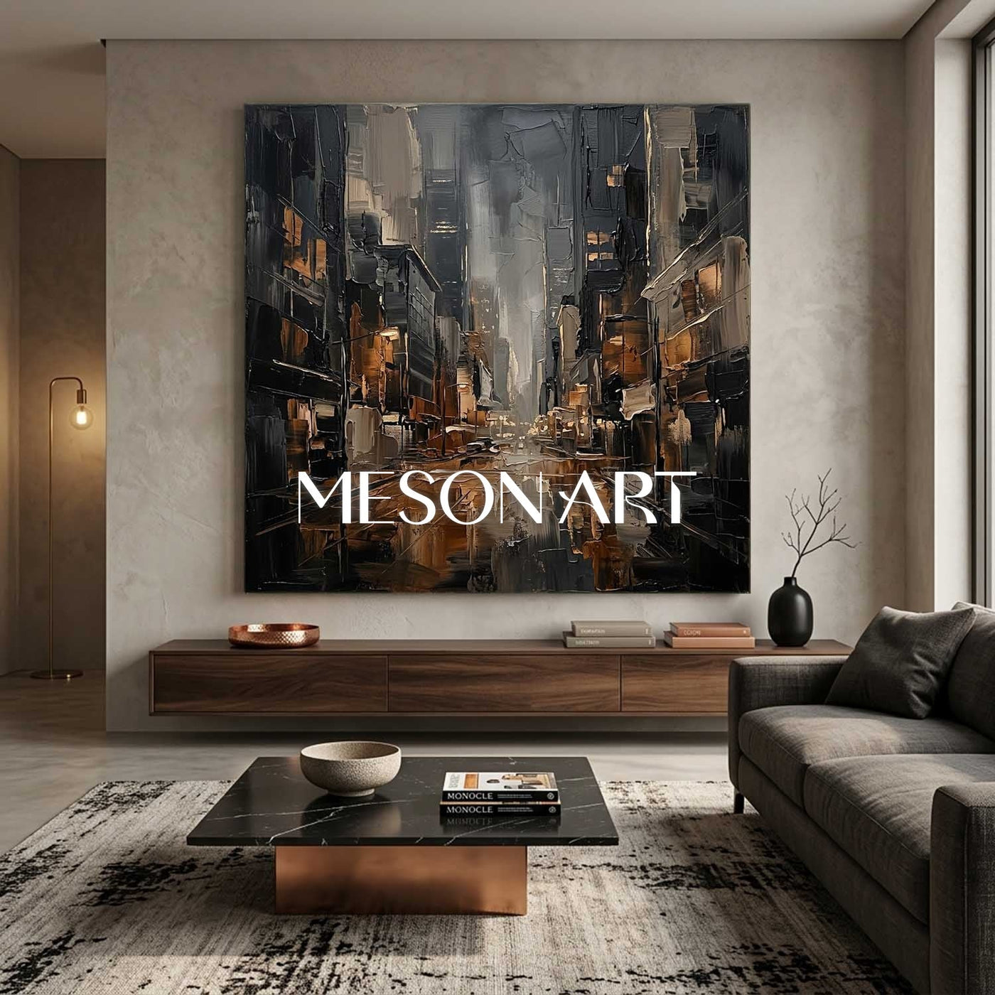 Urban Echoes In Bronze #LLC078