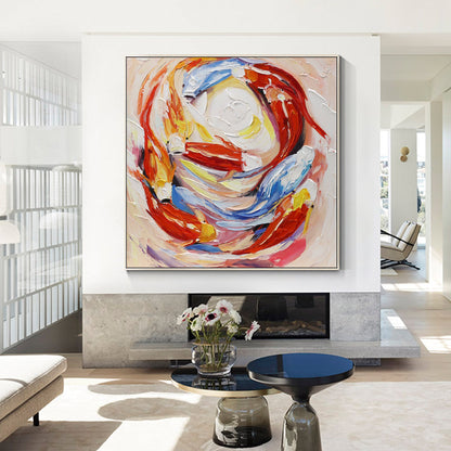 Koi Fish Feng shui Painting