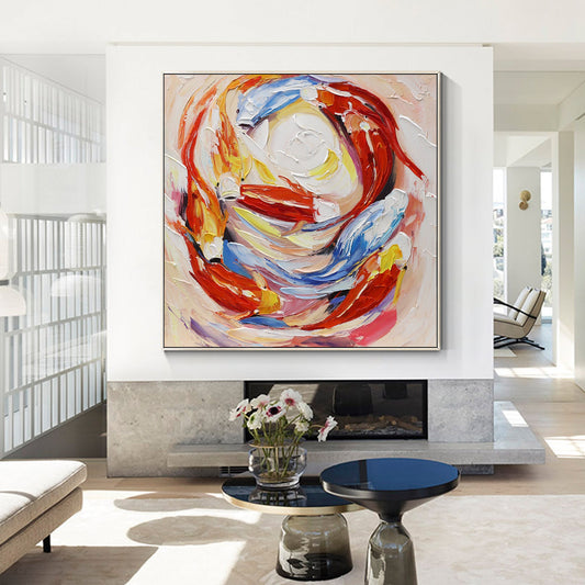 Koi Fish Feng shui Painting