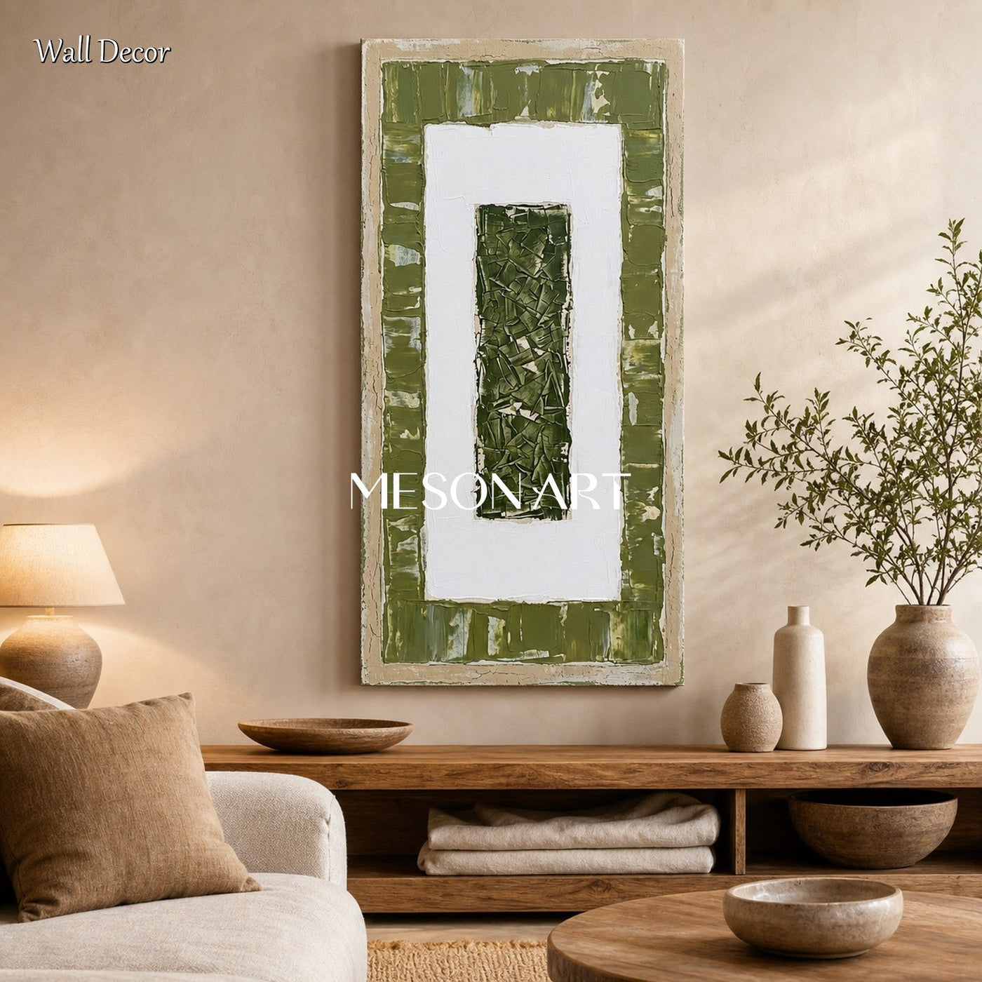Verdant Geometric Silence #TX676